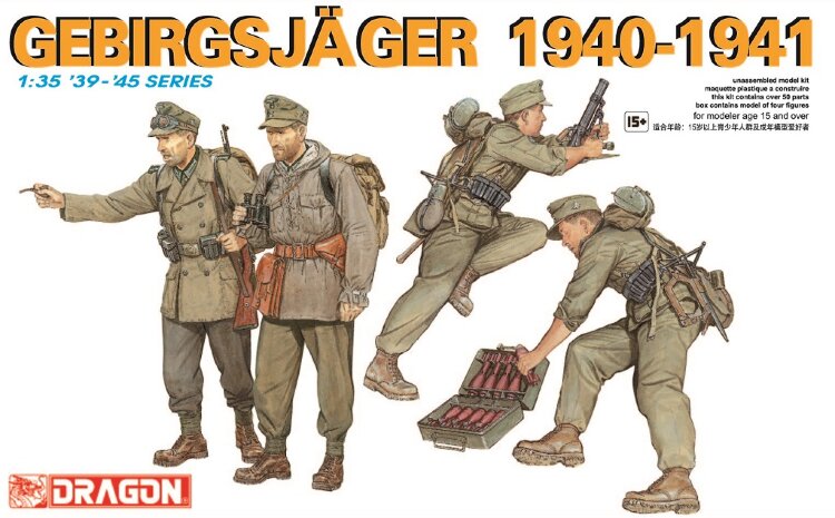 6345 1/35 Gebirgsjäger 1940-1941