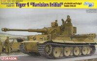  6608 1/35 Tiger I "Tunisian Initial"s.Pz.Abt.501 (мет.ствол )