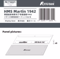 FH710221 1/700 Табличка на HMS Martin 1942 Deluxe Model