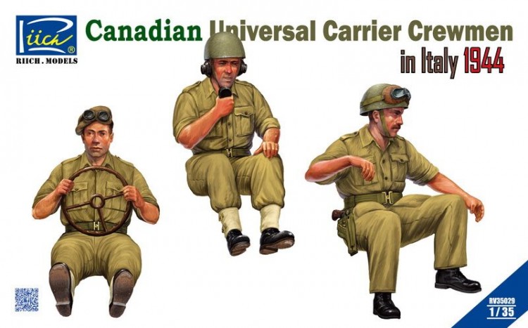 RV35029 1/35 Canadian Universal Carrier Crewmen in Italy 1944 