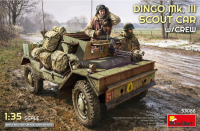 Miniart  53088  1/35 Dingo Mk. III Scout Car w/Crew 