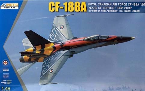 K48079 1/48  CF-188A RCAF 20 YEARS SERVICES 