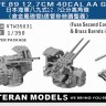 Veteran models VTW35031 IJN TYPE 89 12.7CM AA GUNS(WITH SHELL FUSE SECOND CONTROLLER) 1/350