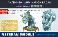VTM35023 1/350 AN/SPG-60 Illumination Radar