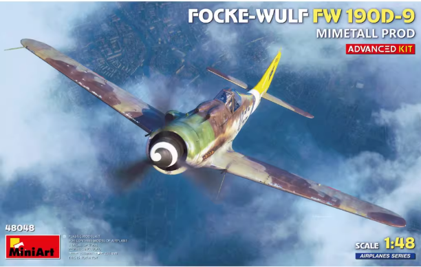 Miniart 48048 1/48 Истребитель Fw 190D-9 Усовершенствованная версия