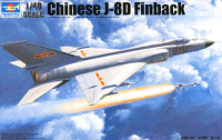 02846 1/48 Китайский истребитель J-8D Finback