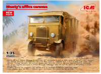 ICM 35603 1/35  Monty's office caravan 