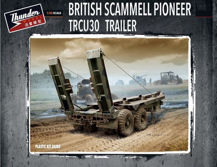 TM35205 1/35 British Scammell Pioneer TRCU30 Trailer