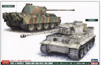  Hasegawa 30067 1/72  Tiger I & Panther G "German Army Main Battle Tank Combo"