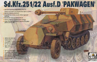AF35083 1/35 1/35 Sd.Kfz.251/22 Ausf.D "Pakwagen"