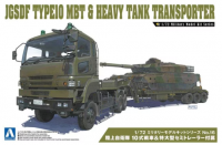 05432 1/72 JGSDF Type 10 MBT & Heavy Tank Transporter