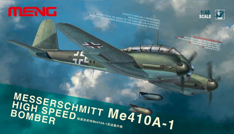 LS-003 1/48 Messerschmitt Me 410A-1 Hight Speed Bomber