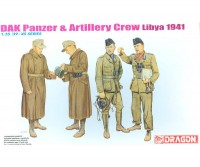 6693 1/35 DAK Panzer & Artillery Crew (Libya 1941)