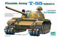 00341 1/35 Финский Т-55 с минным тралом КМТ-5