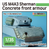 DM35122 WWII US Sherman  Дополнительная броня