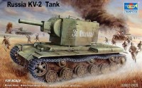 Trumpeter 00312 1/35 Советский тяжёлый танк КВ-2. 