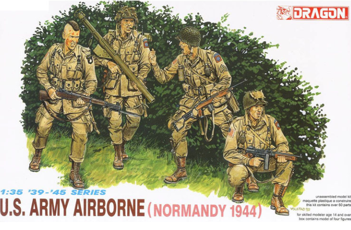6010 1/35 Американские десантники (Нормандия 1944)