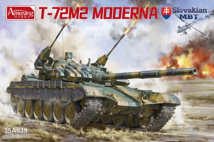 35A039 1/35 T-72M2 "Moderna" Slovak MBT 