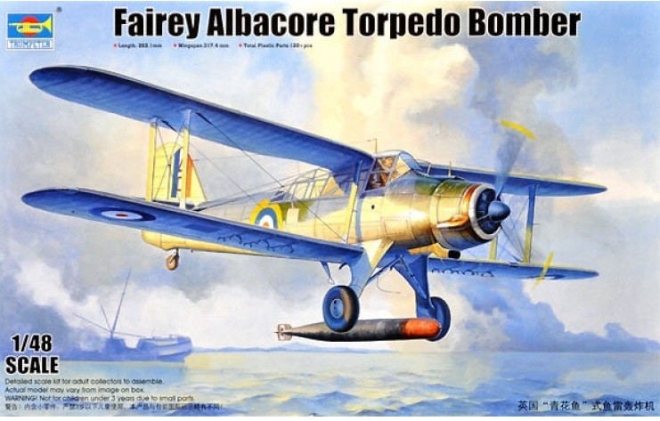 02880 1/48 Fairey Albacore Torpedo Bomber