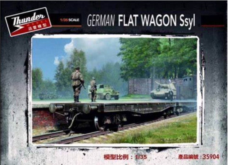 TND35904  1/35 German Flat Wagon Ssyl