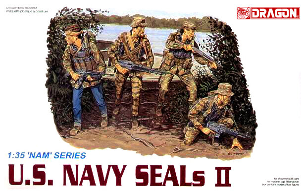 3316 1/35 U.S. NAVY SEALs II 
