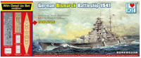 65701 1/700 German Bismarck Battleship 1941