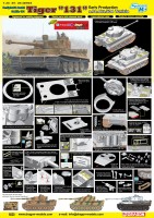 6820 1/35 Немецкий тяжелый танк Pz.Kpf. VI Tiger "131"