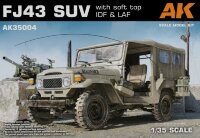 AK35004 1/35 FJ43 SUV with Soft Top IDF & LAF