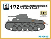 PS720121 1/72 Немецкий танк pz. kpfw. ii Ausf. b