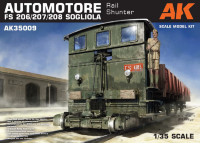 AK35009 Automotore FS 206/207/208 Sogliola Rail Shunter