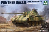 2104 1/35 Panther Ausf. D Late Production w/ Zimmerit Full Interior Kit