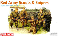 6068 1/35 WWII Red Army Russian Scouts & Snipers (4 Figures)