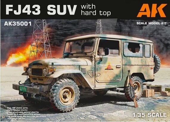 35001 1/35 FJ43 SUV with hard top