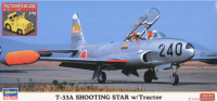 02363 1/72 T-33A Shooting Star w/Tractor
