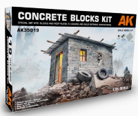 AK35019 1/35 Concrete Blocks Kit