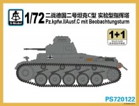 PS720122 1/72 Немецкий Pz.kpfw. II Ausf. C mit Beobachtungsturm