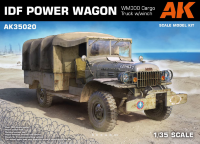 AK35020 IDF Power Wagon WM300 Cargo Truck w/winch