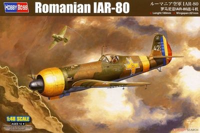 81757 Самолет Romanian IAR-80 1/48 