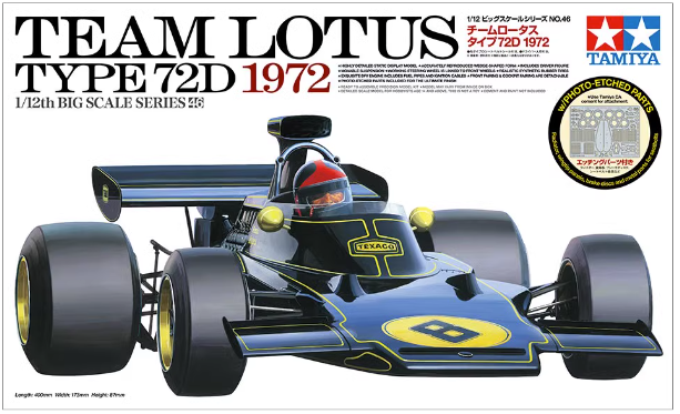12046  1/12 Team Lotus Type 72D 1972