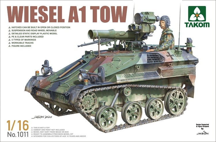 1011 1/16 Wiesel A1 TOW