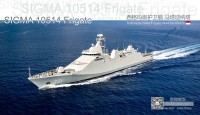 EVmodel 1/700 S017 ВМФ Индонезии Фрегат класса Sigma Martadinata