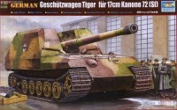 00378  1/35 German Geschutzwagen Tiger fur 17cm K72