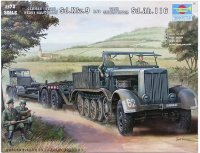 07275  1/72 German 18 Ton Heavy Half-Track and Tank Transporter Sd.Kfz.9 and Sd.Ah.116