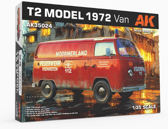 AK35024  1/35 T2 Van 1972 Edition