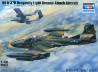 02889 1/48 A-37B Dragonfly Light Ground-Attack Aircraft