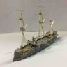 MWD004 1/700 French central battery ironclad Triomphante