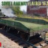 MiniArt 35303 1/35 Soviet Railway Flatbed 16,5-18t