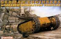 6103  1/35 German Engineers w/GOLIATH Demolition Vehicles