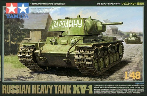 Tamiya 32535 1/48 Russian Heavy Tank KV-1 