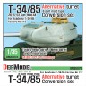 DM35075 T-34/85 8part mold type Alternative turret Conversion set for Academy Factory No.112 kit